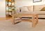 Couchtisch Wooden Nature 14 Wildeiche massiv geölt - 100 x 65 x 46-65 cm (B x T x H)
