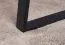 Esstisch Kastav 31, Farbe: Eiche / Schwarz - 280 x 94 cm (B x T)