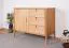 Kommode Wellsford 18 Kernbuche massiv geölt - Abmessungen: 84 x 97 x 46 cm (H x B x T)