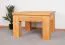 Couchtisch Tasman 19 Kernbuche massiv geölt - Abmessungen: 60 x 60 x 40 cm (B x T x H)