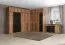 100 cm breiter Kleiderschrank mit 2 Türen und 2 Schubladen | Farbe: Eiche | Tiefe: 56 cm Abbildung