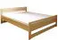 Bettrahmen für Kinder / Kinderbett 80 x 200 cm | Massivholz: Buche | Natur Lackiert Abbildung