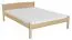 Doppelbett / Gästebett Kiefer massiv Vollholz natur 85, inkl. Lattenrost - Abmessung 160 x 200 cm
