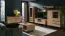 TV-Unterschrank Kanel 13, Farbe: Eiche / Anthrazit - Abmessungen: 61 x 140 x 41 cm (H x B x T)