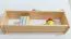 Hängeregal / Wandregal Kiefer massiv Vollholz natur 014 - Abmessung 41 x 90 x 20 cm (H x B x T)