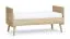 Kinderzimmer Komplett Set A Olle | 4-teilig | Farbe: Eiche Cremona / Beige | Kleiderschrank | 1 Kommode | 1 Kinderbett / Gitterbett | Push-to-open