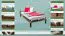 Bettgestell Kiefer 90 x 200 cm Nuss