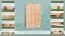 Kiefer Kleiderschrank 120 cm Breite