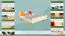 Buche Bettgestell 160 x 200 cm Natur