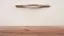 Sitzbank mit Stauraum / Schuhschrank Gataivai 17, Farbe: Beige Hochglanz / Walnuss - 48 x 70 x 36 cm (H x B x T)
