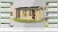 Gartenhaus G220 inkl. Fußboden - 44 mm Blockbohlenhaus, Grundfläche: 14,55 m², Satteldach