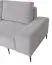 Modernes Ecksofa Westerlo 01, Farbe: Grau - Abmessungen: 92 x 286 x 172 cm (H x B x T) - Ottomane: Links
