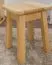 Massivholz Hocker