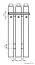 Garderobe Paseh 25, Farbe: Sonoma Eiche - Abmessungen: 200 x 90 x 36 cm (H x B x T)