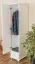 Massivholz-Schrank Weiß 195x45x59 cm Abbildung