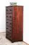 Kommode Kiefer massiv Vollholz Walnussfarben Junco 141 - Abmessungen: 123 x 60 x 42 cm (H x B x T)