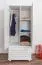 Schrank, Farbe: Weiß 190x80x60 cm Abbildung