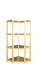 Standregal, 74 cm breit, Kiefer Holz-Massiv, Farbe: Natur Abbildung