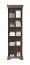 Schmaler Schrank, Farbe: Dunkelbraun - 193 x 58 x 40 cm (H x B x T)