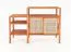 Regal Wellsford 37 Kernbuche massiv geölt - Abmessungen: 86 x 120 x 46 cm (H x B x T)