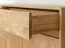 Kommode | Massivholz | Eichenholz geölt | 2 Türen | Push-to-open Funktion | 1 Schublade | Soft-Close Funktion | 105 x 40 x 85 cm | 2 Fächer
