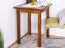 Tisch Kiefer massiv Vollholz Eichefarben Rusikal Junco 233A (eckig) - 60 x 60 cm (B x T)