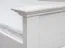 Doppelbett Gyronde 18, Kiefer massiv Vollholz, weiß lackiert - Liegefläche: 140 x 200 cm (B x L)