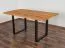 Esstisch Wooden Nature 413 Kernbuche massiv geölt, Tischplatte rustikal - 160 x 90 cm (B x T)