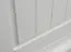 Kommode Gyronde 01, Kiefer massiv Vollholz, weiß lackiert - 85 x 130 x 45 cm (H x B x T)