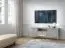 Wohnzimmer Komplett - Set S Worthing, 4-teilig, Farbe: Grau / Gold
