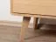 TV-Unterschrank Eiche massiv natur Aurornis 56 - Abmessungen: 44 x 142 x 40 cm (H x B x T)