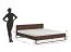 Doppelbett Tabak 03 | Farbe: Eiche Tabak | 189 x 210 x 91 cm | Liegefläche: 180 x 200 cm | hochwertiges Massivholz Eiche | für Schlafzimmer