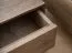 Nachtkästchen Tabak 04 | Soft-Closing System | 1 Schublade | 1 offenes Fach | Farbe: Eiche Tabak | 50 x 35 x 35 cm | push to open | Massivholz