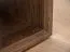 Nachtkästchen Tabak 04 | Soft-Closing System | 1 Schublade | 1 offenes Fach | Farbe: Eiche Tabak | 50 x 35 x 35 cm | push to open | Massivholz
