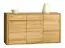 Kommode / Sideboard Jussara 13, Farbe: Natur, Eiche teilmassiv – 97 x 178 x 50 cm (H x B x T)