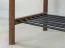 Schuhregal | Schuhbank | Farbe: Tabacco | Ablagefläche mit Metallsprossen | Eichenholz geölt | Massivholz | 83 x 33 x 40 cm | Seille 06