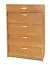 Schuhschrank Pamanukan 13, Farbe: Erle - Abmessungen: 118 x 80 x 38 cm (H x B x T)