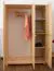 Echtholz Schrank, Farbe: Natur 190x133x60 cm Abbildung
