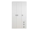 Kleiderschrank Kinderzimmer Weiß 198x126x56 cm