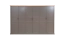 Drehtürenschrank / Kleiderschrank Lotofaga 18, Farbe: Grau / Walnuss - 227 x 346 x 59 cm (H x B x T)