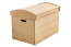 Große Holztruhe