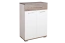 Schuhschrank, Farbe: Dunkelbraun 98x68x35 cm