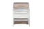 Schuhschrank, Farbe: Dunkelbraun 98x68x35 cm