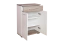 Schuhschrank, Farbe: Dunkelbraun 98x68x35 cm