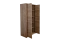 Drehtürenschrank / Kleiderschrank Selun 05, Farbe: Eiche Dunkelbraun - 197 x 90 x 53 cm (H x B x T)