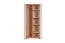Kinderzimmer - Drehtürenschrank / Kleiderschrank Benjamin 12, Farbe: Buche / Weiß - 198 x 84 x 56 cm (H x B x T)
