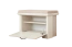 Sitzbank mit Stauraum Falefa 15, Farbe: Elfenbein - 45 x 70 x 39 cm (H x B x T)
