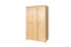 Kleiderschrank Kiefer natur 120