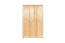 Kleiderschrank Kiefer natur 120