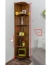 Regal - 40 cm breit, Kiefer Holz-Massiv, Farbe: Nuss